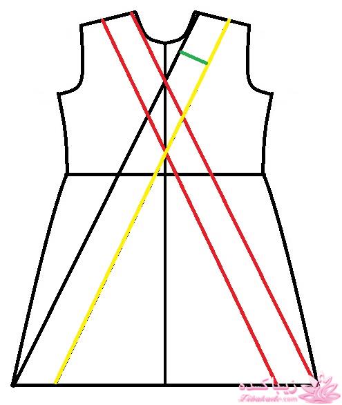 آموزش دوخت لباس مجلسی