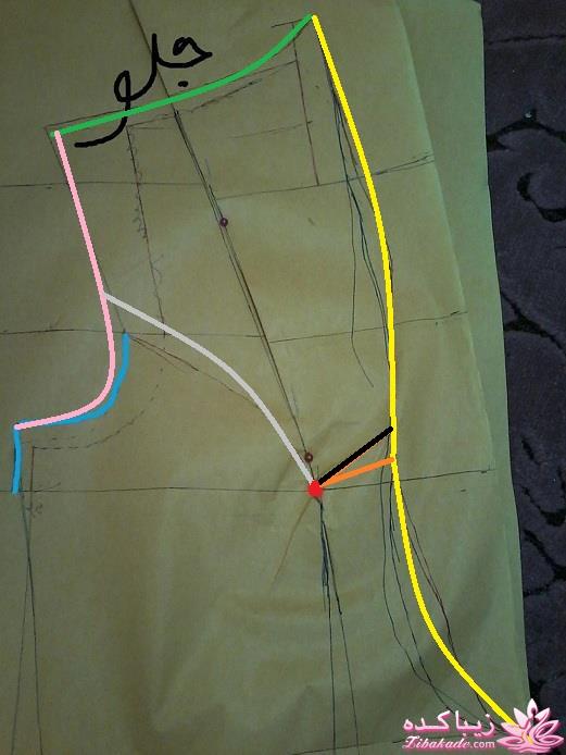 آموزش دوخت مانتو مجلسی