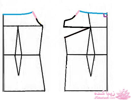 آموزش دوخت لباس مجلسی