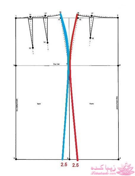 آموزش دوخت مانتوی اداری و شلوار