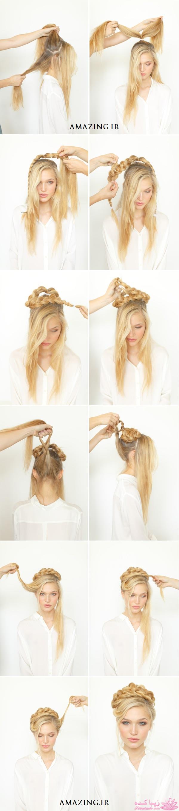 مدل های مختلف بافت مو 