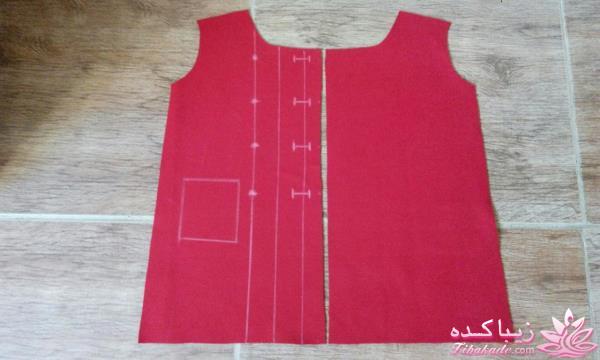 آموزش خیاطی لباس کودک