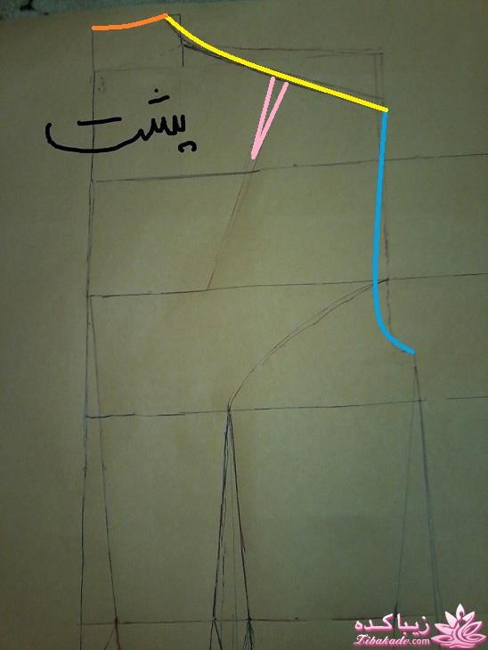 آموزش دوخت مانتو مجلسی