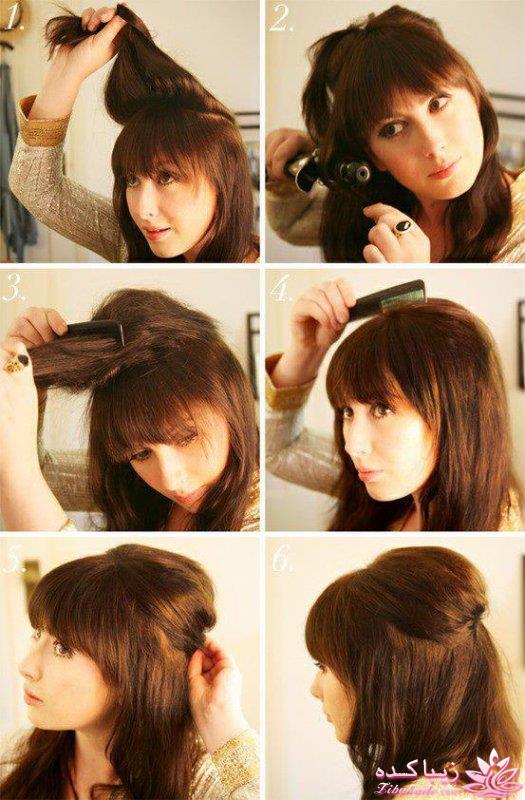 مدل مو در منزل