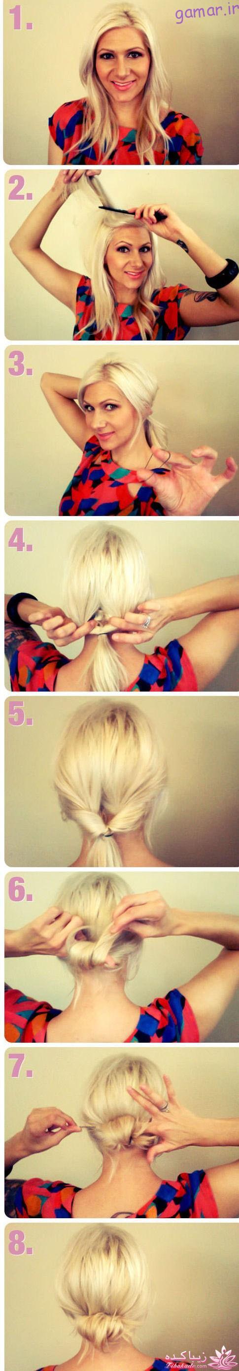 مدل مو در منزل