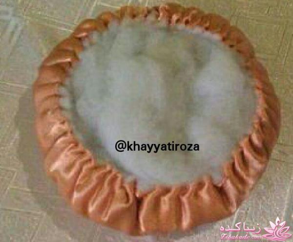 دوخت کوسن با تکه ها 