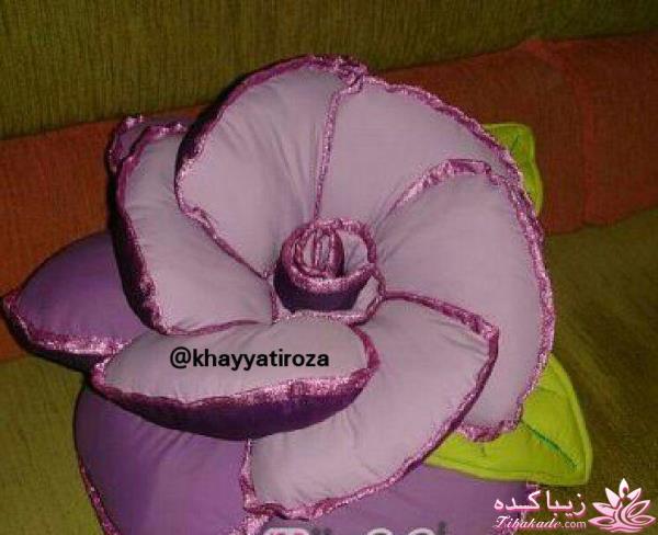 دوخت کوسن با تکه ها 