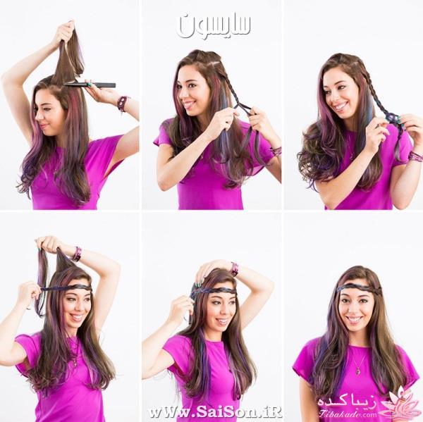 مدل مو در منزل