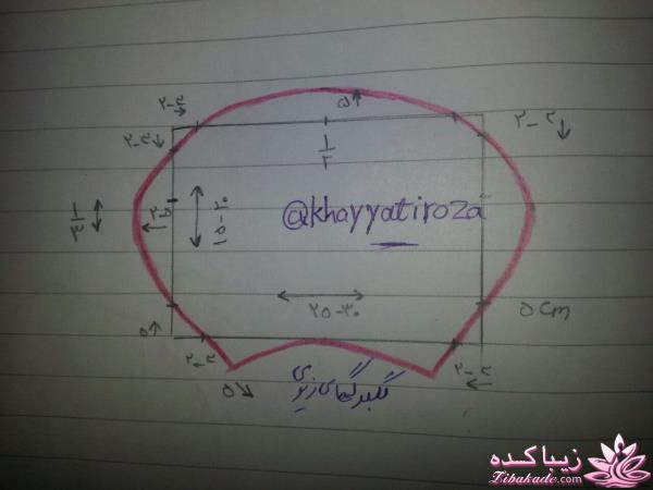 دوخت کوسن با تکه ها 