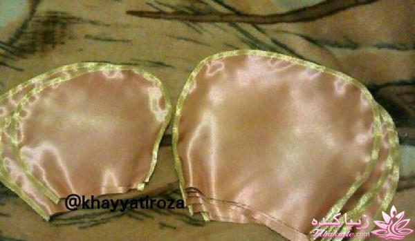 دوخت کوسن با تکه ها 