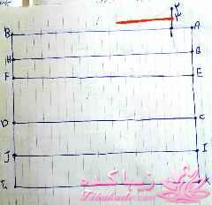 آموزش خیاطی الگوی اولیه لباس .ساده دوزی.