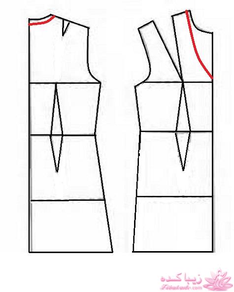 آموزش دوخت لباس مجلسی