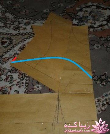 آموزش دوخت لباس مجلسی