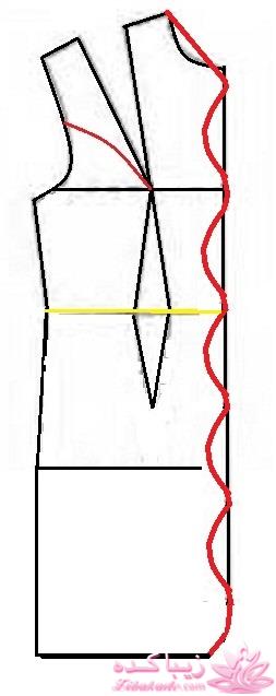 آموزش دوخت مانتو مجلسی