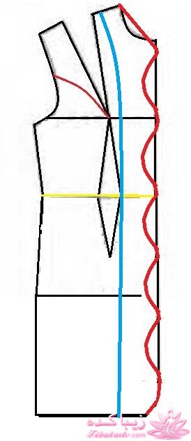آموزش دوخت مانتو مجلسی
