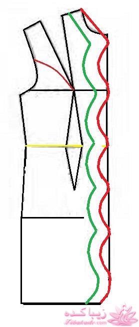 آموزش دوخت مانتو مجلسی