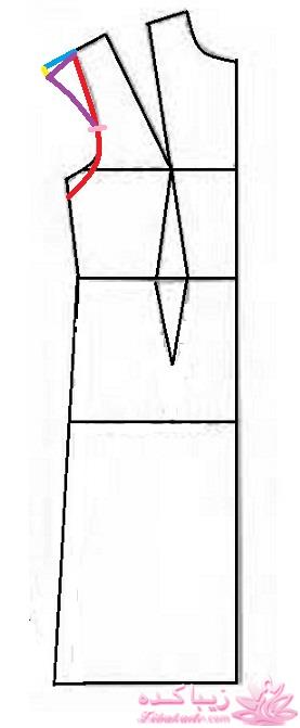 آموزش دوخت لباس مجلسی