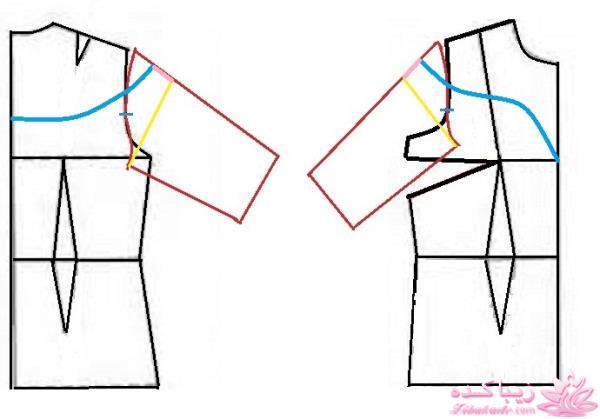 آموزش دوخت لباس مجلسی