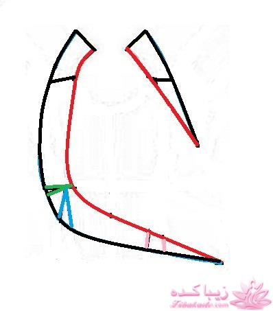 آموزش دوخت لباس مجلسی