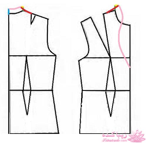 آموزش دوخت لباس مجلسی