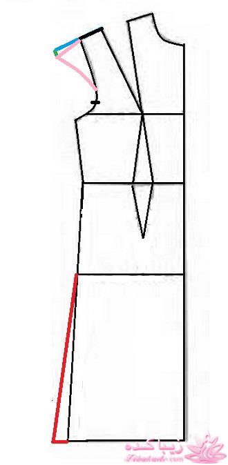 آموزش دوخت لباس مجلسی