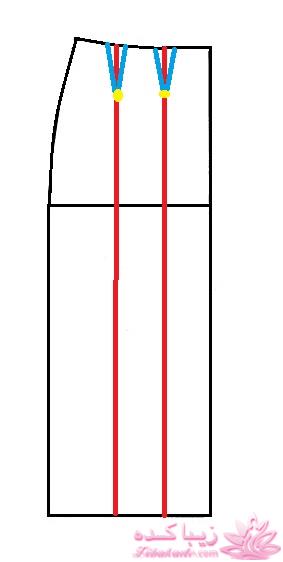 آموزش دوخت لباس مجلسی