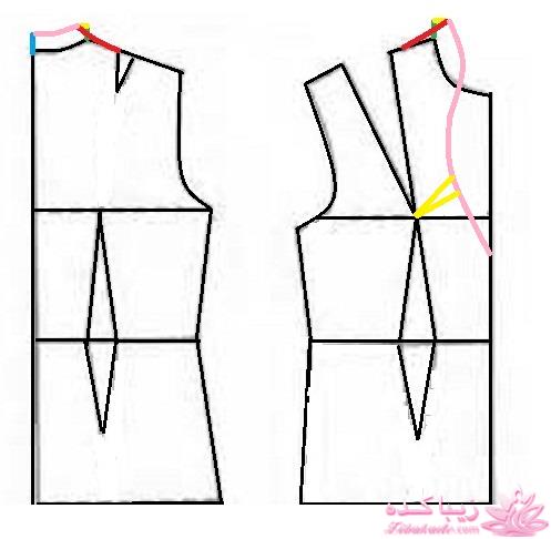 آموزش دوخت لباس مجلسی