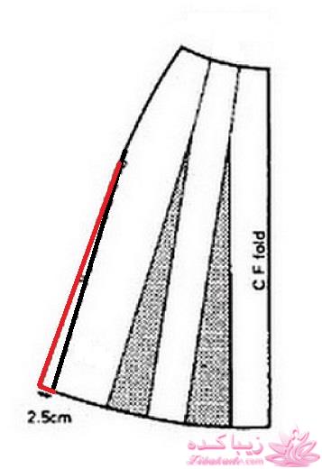 آموزش دوخت لباس مجلسی