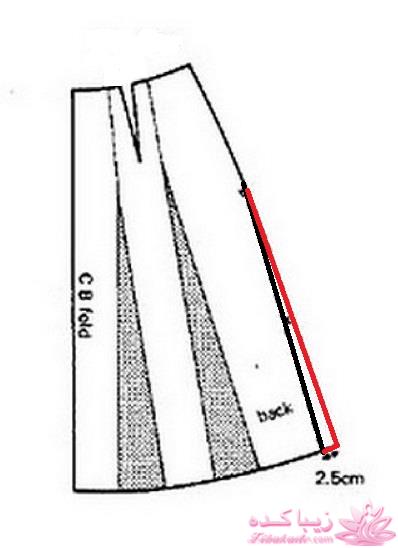 آموزش دوخت لباس مجلسی