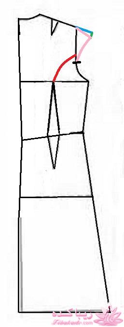 آموزش دوخت لباس مجلسی