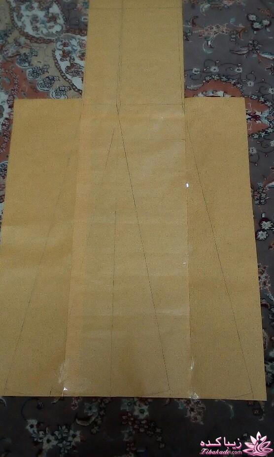 آموزش دوخت لباس مجلسی