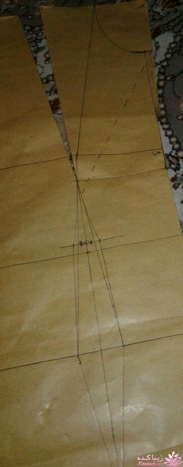 آموزش دوخت لباس مجلسی