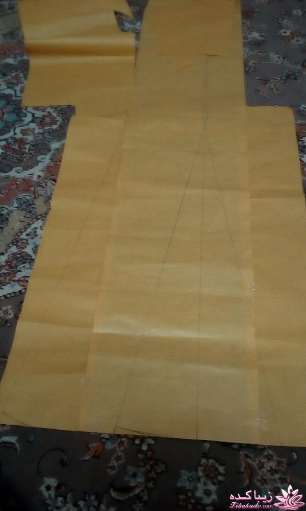 آموزش دوخت لباس مجلسی