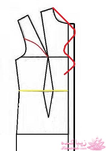 آموزش دوخت مانتو مجلسی