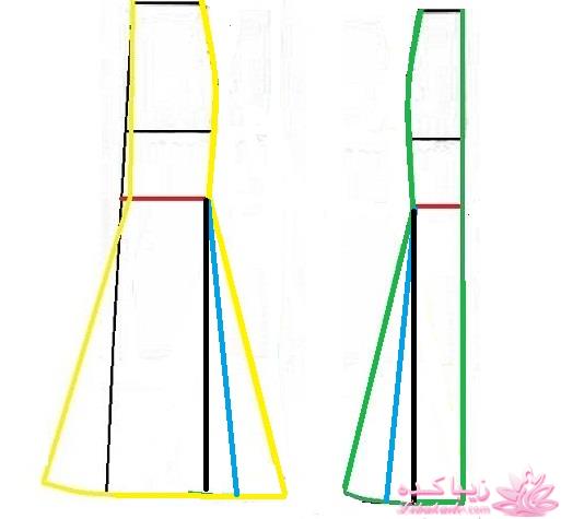 آموزش دوخت لباس مجلسی