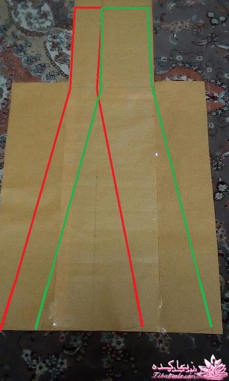 آموزش دوخت لباس مجلسی