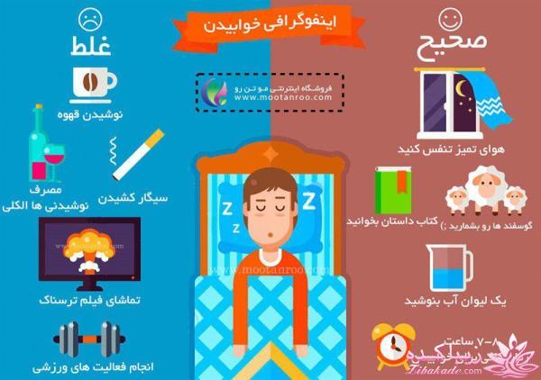 راه حل های داشتن خوابی راحت
