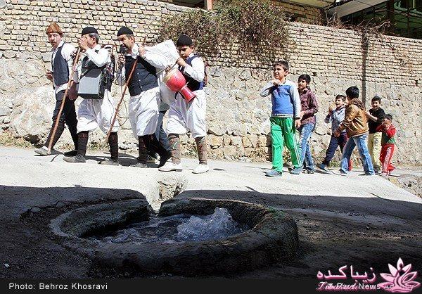 آیئن سنتی نوروز خوانی/ گزارش تصویری