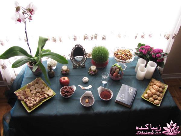 آموزش تزیین سفره هفت سین