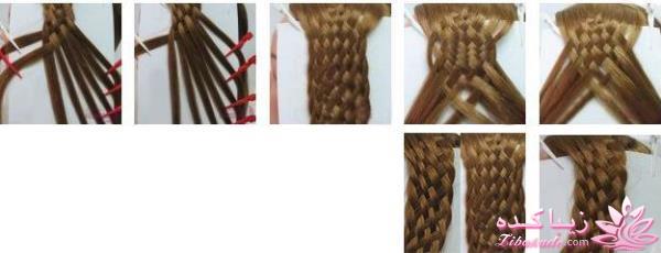 مدل های مختلف بافت مو 