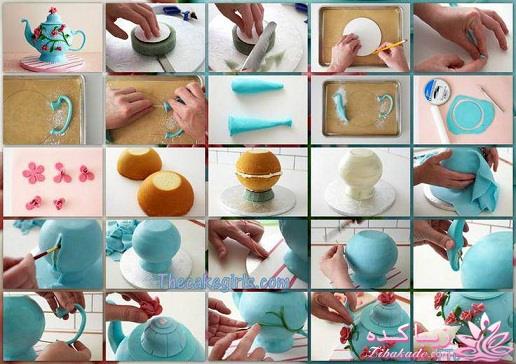 آموزش روشهای مختلف تزئین کیک