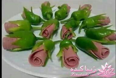 تزیین خوراکیها