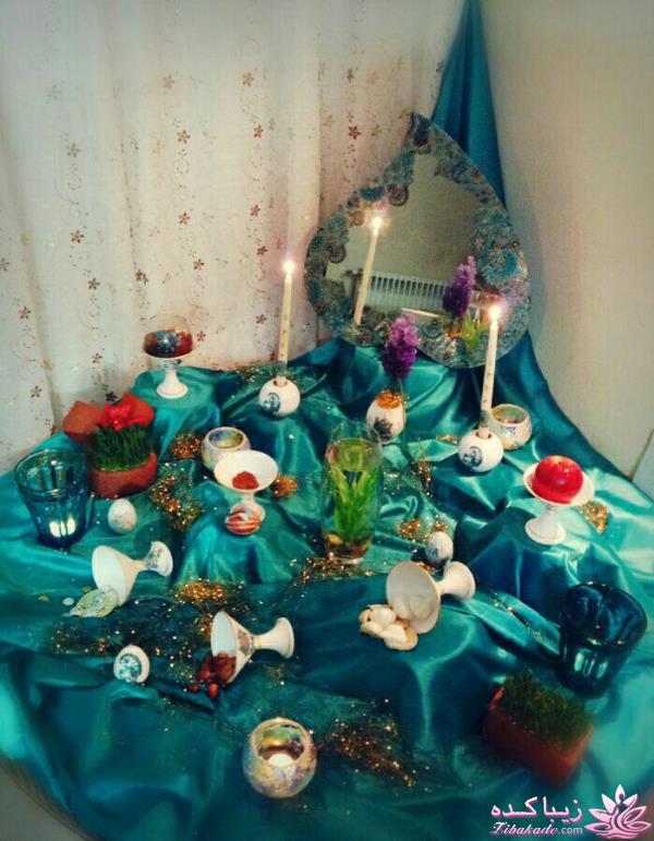 آموزش تزیین سفره هفت سین