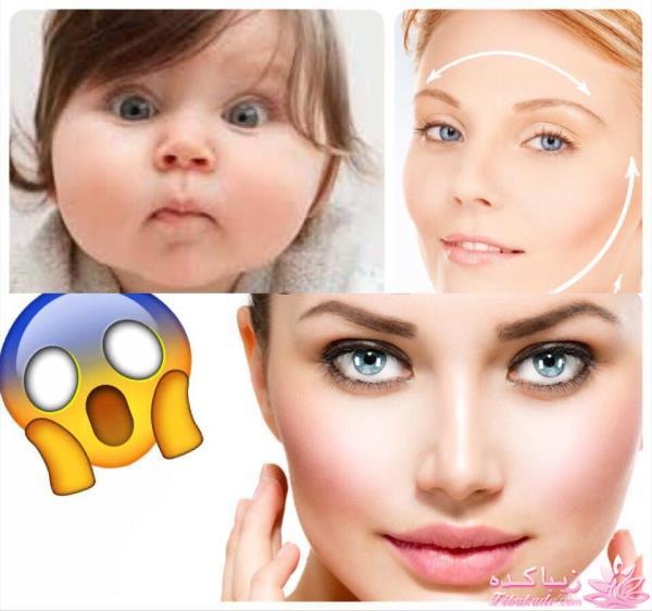 راههای چاق شدن صورت