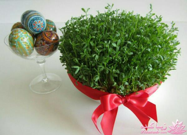 آموزش تزیین سفره هفت سین