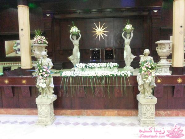 اتاق عقدهای زیبا / دسته گل عروس / ماشین عروس