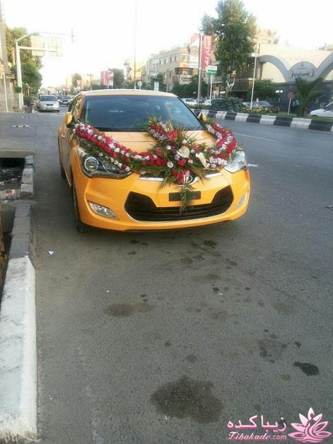 اتاق عقدهای زیبا / دسته گل عروس / ماشین عروس