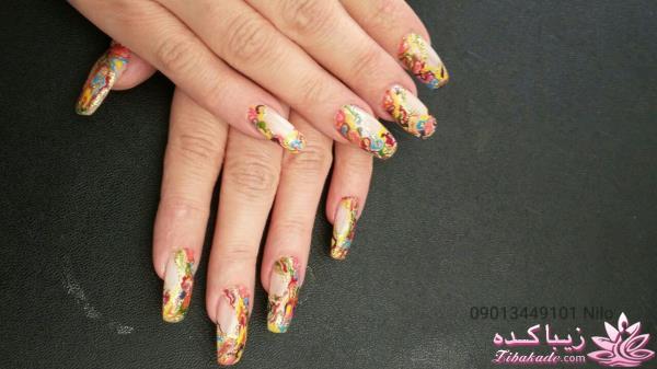 طراحی ناخن