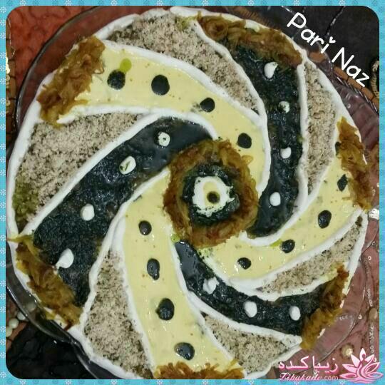 خلاقیت در تزیین غذا