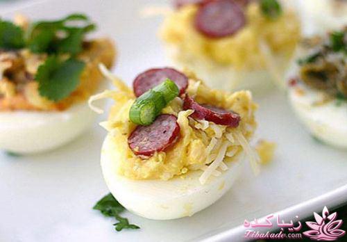 خلاقیت در تزیین غذا